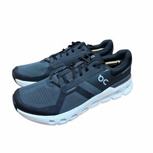On Running men size 14 sneakers Charcoal and White Athletic Shoes on cloud
